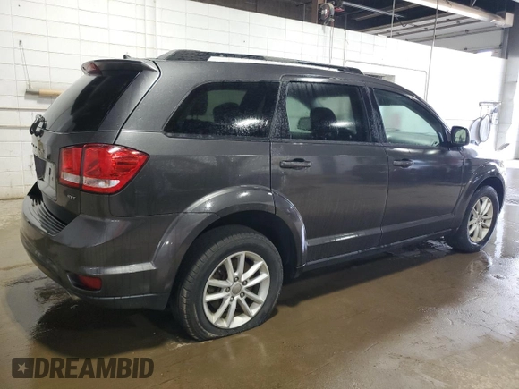 2017 Dodge Journey SXT z VIN 3C4PDDBGXHT592459, wystawiony jako Copart lot #62333025 z przebiegiem 134 778 mil mil oraz Czysty tytuł • Clean title. Historia ofert i sprzedaży dostępna na DreamBid. Obrazek 3.
