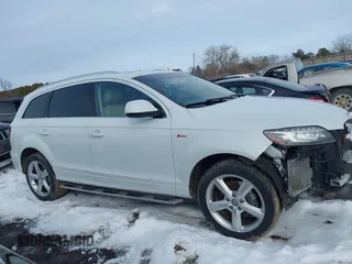 2012 Audi Q7 3.0T S line with VIN WA1DGAFE8CD010319, listed as a IAAI auction lot 41649288 with 148,379 mi miles. Bid and sale history available at carsss.com. Image 14.