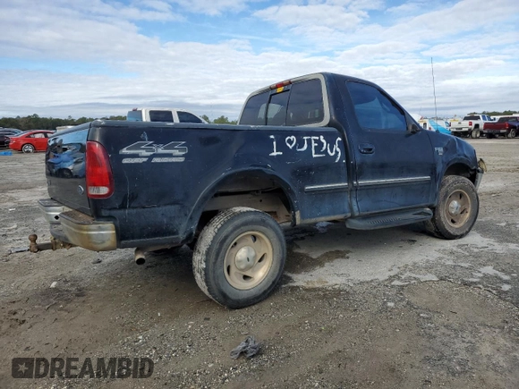 1998 Ford F-150 with VIN 1FTZF18W6WNA50479, listed as a Copart auction lot 42035055 with 125,861 mi miles and Salvage title. Bid and sale history available at DreamBid. Image 3.