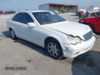 2001 Mercedes-Benz C 320 with VIN WDBRF64J11F073953, listed as a IAAI auction lot 42824519 with 115,109 mi miles and . Bid and sale history available at DreamBid. Image 1.