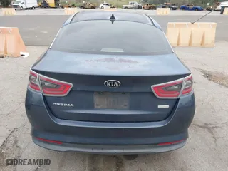 2014 Kia Optima Hybrid LX with VIN KNAGM4AD4E5066067, listed as a IAAI auction lot 41884259 with 131,077 mi miles. Bid and sale history available at carsss.com. Image 16.