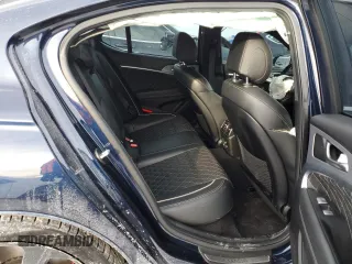 2021 Genesis G70 3.3T with VIN KMTG34LE3MU074503, listed as a Copart auction lot 41836875 with 40,556 mi miles and Salvage title. Bid and sale history available at DreamBid. Image 10.