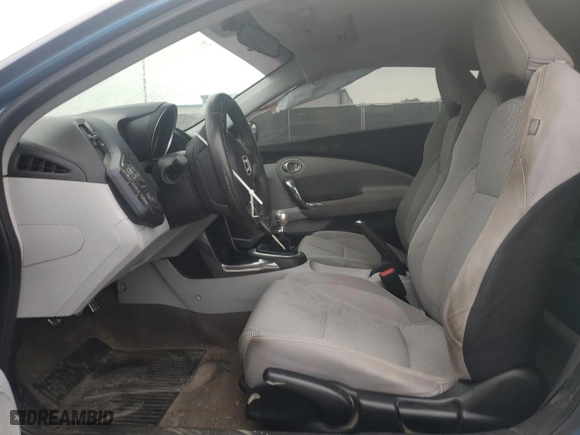 2011 Honda CR-Z EX with VIN JHMZF1C66BS014535, listed as a Copart auction lot 50511255 with 157,427 mi miles and Salvage Title. Bid and sale history available at carsss.com. Image 7.