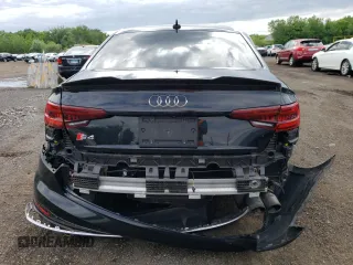 2018 Audi S4 Prestige with VIN WAUC4AF47JA081945, listed as a Copart auction lot 56495464 with 56,718 mi miles and Salvage Title. Bid and sale history available at carsss.com. Image 6.