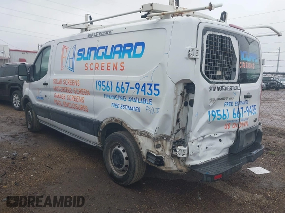 2015 Ford Transit Cargo with VIN 1FTNE1YM6FKA84830, listed as a IAAI auction lot 41635007 with 192,886 mi miles and . Bid and sale history available at DreamBid. Image 3.