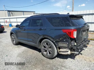 2022 Ford Explorer XLT with VIN 1FMSK7DH3NGB60332, listed as a Copart auction lot 57460815 with 40,812 mi miles and Salvage title. Bid and sale history available at DreamBid. Image 2.