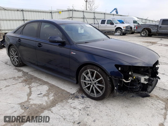 2018 Audi A6 Premium Plus with VIN WAUG3AFC6JN019053, listed as a Copart auction lot 39289543 with 35,649 mi miles. Bid and sale history available at carsss.com. Image 4.