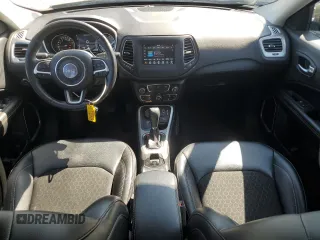 2021 Jeep Compass Altitude with VIN 3C4NJDBBXMT558309, listed as a Copart auction lot 59976145 with 38,736 mi miles and Salvage title. Bid and sale history available at DreamBid. Image 8.