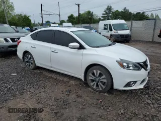 2018 Nissan Sentra S with VIN 3N1AB7AP8JY256044, listed as a Copart auction lot 55600075 with 58,963 mi miles and Salvage Title. Bid and sale history available at DreamBid. Image 4.