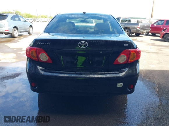 2009 Toyota Corolla with VIN 1NXBU40EX9Z092025, listed as a IAAI auction lot 41529599 with Not Provided miles. Bid and sale history available at carsss.com. Image 16.