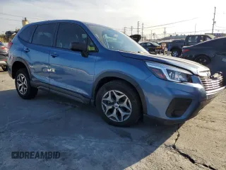 2019 Subaru Forester with VIN JF2SKAAC1KH593648, listed as a Copart auction lot 48014365 with 45,187 mi miles and Salvage Title. Bid and sale history available at carsss.com. Image 4.