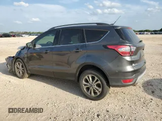 2017 Ford Escape SE with VIN 1FMCU0GD7HUD93215, listed as a Copart auction lot 54966295 with 153,704 mi miles and Salvage Title. Bid and sale history available at DreamBid. Image 2.
