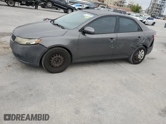 2013 Kia Forte EX with VIN KNAFU4A22D5696906, listed as a Copart auction lot 53113295 with 235,994 mi miles and Salvage Title. Bid and sale history available at carsss.com. Image 1.