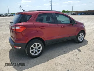 2019 Ford EcoSport SE z VIN MAJ3S2GE4KC302791, wystawiony jako Copart lot #53673525 z przebiegiem 54 600 mil mil oraz Czysty tytuł • Clean title. Historia ofert i sprzedaży dostępna na DreamBid. Obrazek 3.