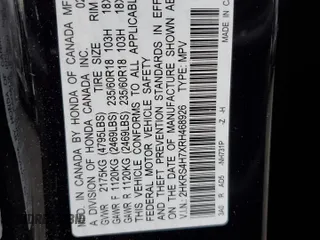 2024 Honda CR-V EX-L with VIN 2HKRS4H7XRH468926, listed as a Copart auction lot 85752484 with 5,205 mi miles and Salvage Title. Bid and sale history available at carsss.com. Image 13.