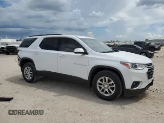 2019 Chevrolet Traverse LT Cloth with VIN 1GNERGKWXKJ174782, listed as a Copart auction lot 67691144 with 130,853 mi miles and Salvage Title. Bid and sale history available at carsss.com. Image 4.