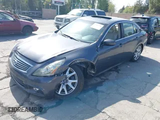 2012 Infiniti G37 Sedan Journey with VIN JN1CV6AP9CM931027, listed as a IAAI auction lot 42097241 with Not Provided miles. Bid and sale history available at carsss.com. Image 2.