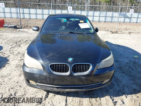 2008 BMW 5 Series 550i with VIN WBANW53528CT49001, listed as a IAAI auction lot 41665892 with Not Provided miles. Bid and sale history available at carsss.com. Image 6.