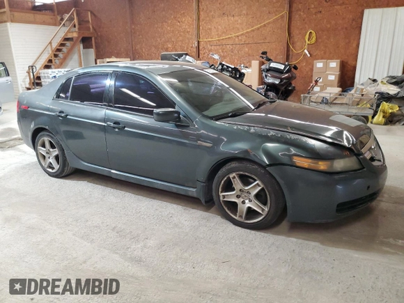 2005 Acura TL with VIN 19UUA66255A018457, listed as a Copart auction lot 54053435 with 178,247 mi miles and Clean Title. Bid and sale history available at carsss.com. Image 4.