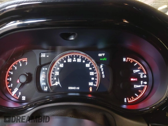 2022 Dodge Durango GT Plus z VIN 1C4RDJDG9NC182960, wystawiony jako IAAI lot #41993368 z przebiegiem 55 943 mil mil oraz . Historia ofert i sprzedaży dostępna na DreamBid. Obrazek 7.