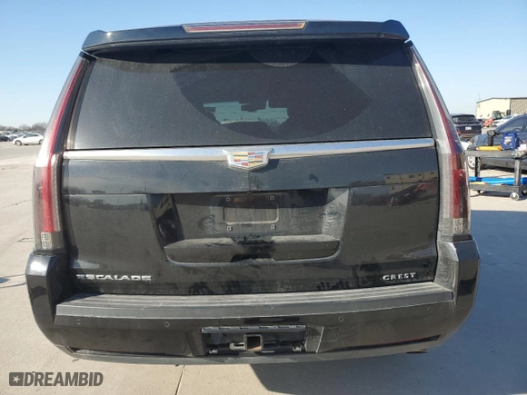 2016 Cadillac Escalade Luxury Collection with VIN 1GYS4BKJ1GR214235, listed as a Copart auction lot 87758515 with 141,397 mi miles and Salvage Title. Bid and sale history available at carsss.com. Image 6.