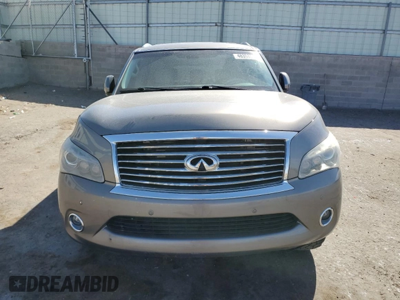 2014 Infiniti QX80 with VIN JN8AZ2NC6E9351737, listed as a Copart auction lot 48353585 with 121,579 mi miles and Salvage Title. Bid and sale history available at carsss.com. Image 5.