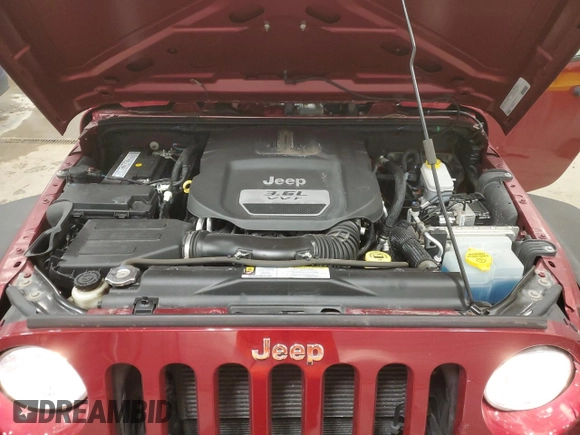 2012 Jeep Wrangler Sport with VIN 1C4GJWAG3CL122090, listed as a Copart auction lot 85251384 with 16,183 mi miles and Clean title. Bid and sale history available at DreamBid. Image 11.