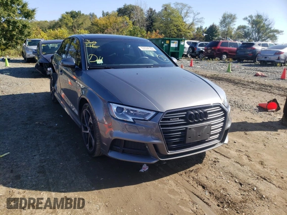 2020 Audi A3 Sedan S line Premium with VIN WAUBEGFF3LA102354, listed as a Copart auction lot 63534162 with 14,244 mi miles. Bid and sale history available at carsss.com. Image 1.