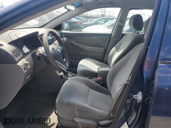 2006 Toyota Corolla CE with VIN JTDBR32E260062632, listed as a Copart auction lot 58434515 with 200,869 mi miles and Salvage title. Bid and sale history available at DreamBid. Image 7.