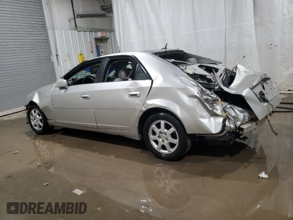 2007 Cadillac CTS with VIN 1G6DM57T070103712, listed as a Copart auction lot 80265324 with 0 mi miles and Salvage Title. Bid and sale history available at carsss.com. Image 2.
