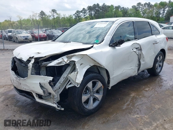 2014 Acura MDX with VIN 5FRYD3H28EB009096, listed as a IAAI auction lot 41993243 with 309,234 mi miles and . Bid and sale history available at DreamBid. Image 6.
