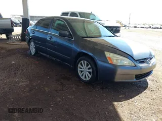 2005 Honda Accord LX z VIN 1HGCM56425A163857, wystawiony jako IAAI lot #41886185 z przebiegiem 227 442 mil mil oraz . Historia ofert i sprzedaży dostępna na DreamBid. Obrazek 1.