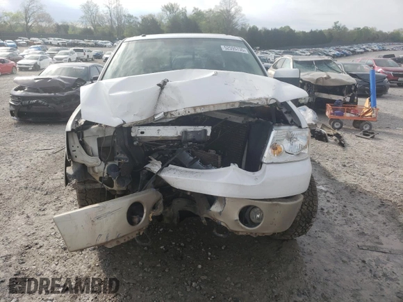 2007 Ford F-150 XLT with VIN 1FTPW14V47KD01135, listed as a Copart auction lot 52595735 with 177,592 mi miles and Salvage Title. Bid and sale history available at carsss.com. Image 5.