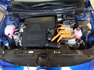 2024 Hyundai Elantra Hybrid Blue with VIN KMHLM4DJXRU106789, listed as a IAAI auction lot 41645526 with 11,284 mi miles. Bid and sale history available at carsss.com. Image 10.