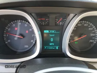 2015 Chevrolet Equinox LS with VIN 2GNALAEK6F1134480, listed as a Copart auction lot 81265364 with 112,045 mi miles and Salvage Title. Bid and sale history available at carsss.com. Image 9.
