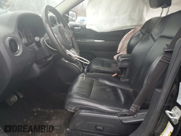 2015 Jeep Compass High Altitude Edition with VIN 1C4NJDEB5FD395511, listed as a Copart auction lot 46910975 with 81,622 mi miles and Salvage Title. Bid and sale history available at carsss.com. Image 7.