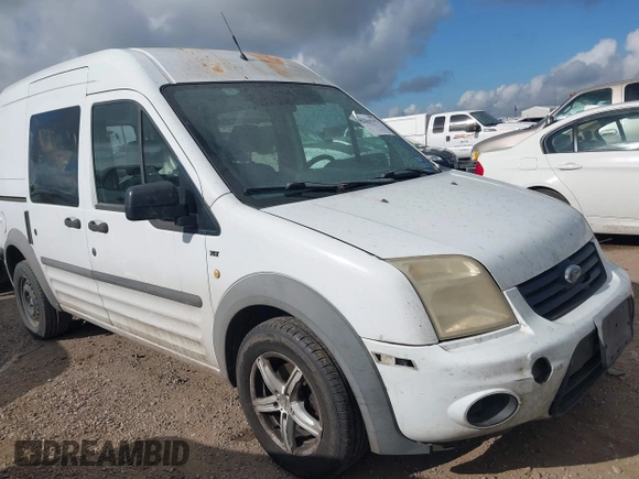 2013 Ford Transit Connect XLT with VIN NM0LS6BNXDT164862, listed as a IAAI auction lot 42564255 with 217,435 mi miles and . Bid and sale history available at DreamBid. Image 1.