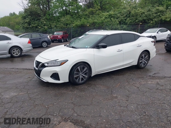2020 Nissan Maxima S with VIN 1N4AA6BV4LC364136, listed as a IAAI auction lot 42195018 with 38,941 mi miles and . Bid and sale history available at DreamBid. Image 18.