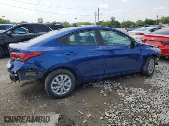 2021 Hyundai Accent SE with VIN 3KPC24A63ME150733, listed as a Copart auction lot 64594614 with 71,234 mi miles and Salvage Title. Bid and sale history available at carsss.com. Image 3.