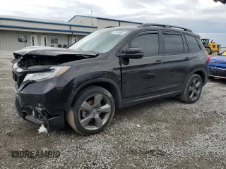 2021 Honda Passport Touring with VIN 5FNYF7H95MB010379, listed as a Copart auction lot 55430295 with 49,142 mi miles and Salvage title. Bid and sale history available at DreamBid. Image 1.