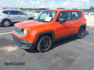 2017 Jeep Renegade Sport with VIN ZACCJAAB6HPF88556, listed as a IAAI auction lot 42687364 with 87,120 mi miles and . Bid and sale history available at DreamBid. Image 17.