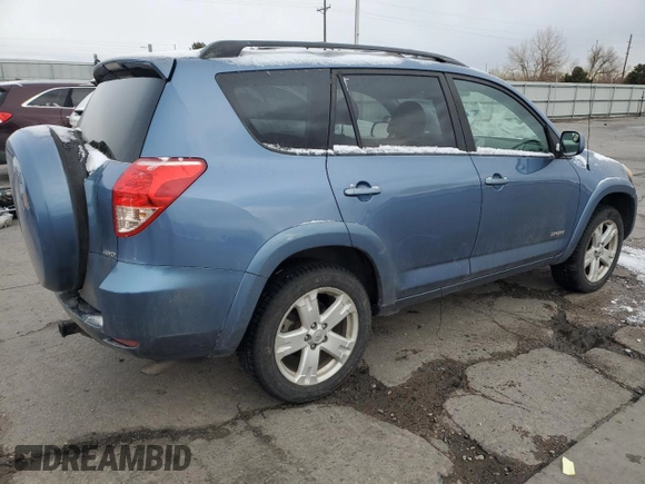 2007 Toyota RAV4 Sport with VIN JTMBK32V375026313, listed as a Copart auction lot 49132625 with 206,632 mi miles and Salvage Title. Bid and sale history available at carsss.com. Image 3.