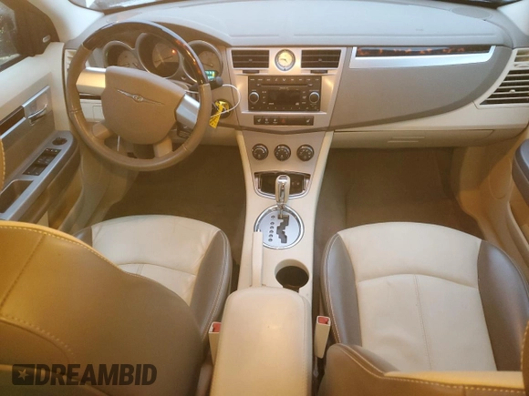 2007 Chrysler Sebring Limited с VIN 1C3LC66K67N693755, выставлен на аукционе Copart как лот 42626885 с пробегом 45 955 миль миль и На запчасти • Non repairable. История ставок и продаж доступна на DreamBid. Изображение 8.