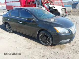 2015 Nissan Sentra SV with VIN 3N1AB7AP6FY228007, listed as a IAAI auction lot 41796893 with 114,552 mi miles. Bid and sale history available at carsss.com. Image 1.