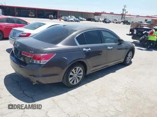 2011 Honda Accord EX-L with VIN 1HGCP3F8XBA030192, listed as a IAAI auction lot 42847430 with Not provided miles and . Bid and sale history available at DreamBid. Image 4.
