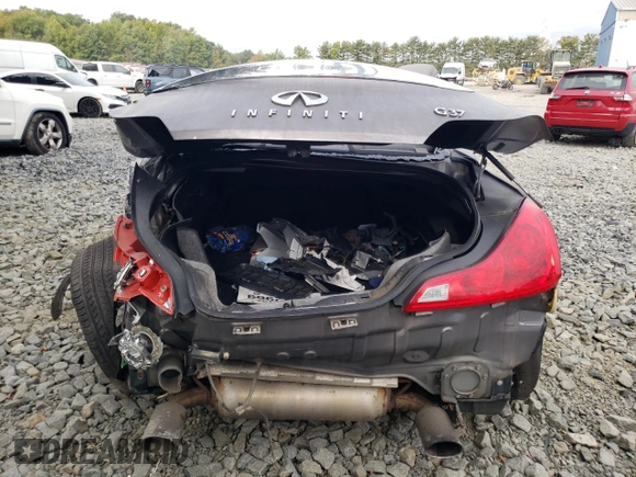 2008 Infiniti G37 Coupe Journey with VIN JNKCV64E38M117355, listed as a Copart auction lot 72067564 with 0 mi miles and Salvage Title. Bid and sale history available at carsss.com. Image 6.