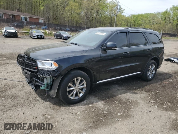 2015 Dodge Durango Limited with VIN 1C4RDJDG3FC715581, listed as a Copart auction lot 53527135 with 152,327 mi miles and Salvage Title. Bid and sale history available at carsss.com. Image 1.