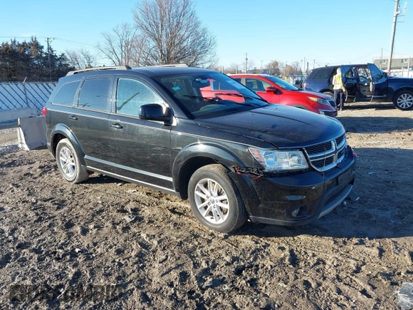 2013 Dodge Journey SXT with VIN 3C4PDCBB3DT564737, listed as a IAAI auction lot 41666723 with 169,486 mi miles. Bid and sale history available at carsss.com. Image 1.
