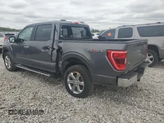 2023 Ford F-150 XL with VIN 1FTEW1EP8PKF20042, listed as a Copart auction lot 55163335 with 26,870 mi miles and Salvage title. Bid and sale history available at DreamBid. Image 2.