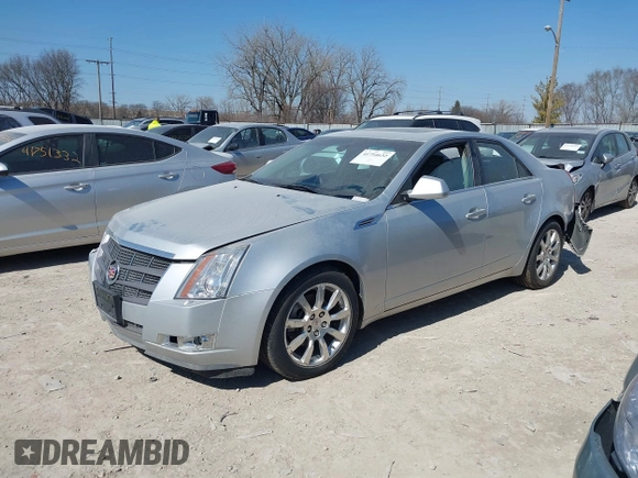 2009 Cadillac CTS AWD w/1SA with VIN 1G6DH577190106497, listed as a IAAI auction lot 41754632 with 86,392 mi miles. Bid and sale history available at carsss.com. Image 17.